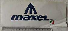MAXEL POOL SCI ITALIA ADESIVO AUTOCOLLANT OLD STICKER VINTAGE ORIGINAL