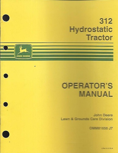 Manuale operatore trattore - operatore,