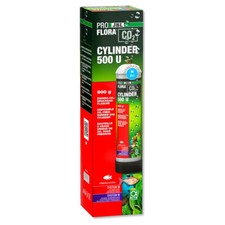 JBL Proflora CO2 Cylinder 500g per Piante D'Acquario - Riduttore Pressione 37 CM