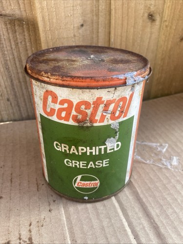 Vintage empty castrol - vintage,