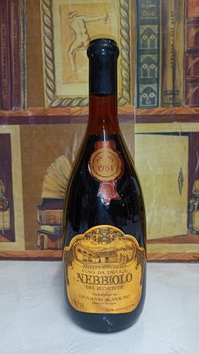 Vino 1981 nebbiolo - nebbiolo, del
