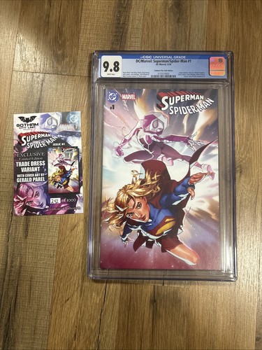 Marvel superman spider man - dc/marvel:, superman/spider-man