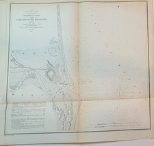 1854 B&W US Coast Survey mappa