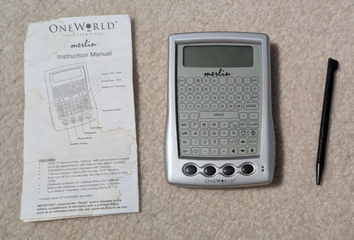 Merlin one world pda - merlin,