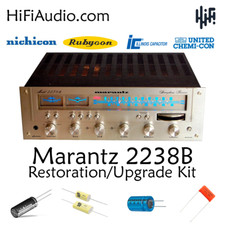 Marantz 2238b ricostruzione restauro recap upgrade kit riparazione condensatore