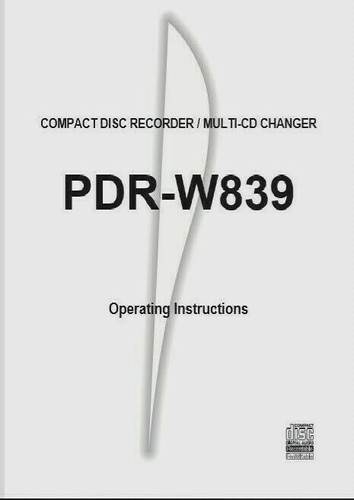 Pioneer pdr w839 registratore - pioneer,