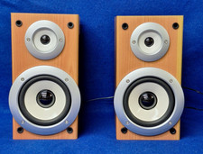 HITACHI Vintage Retrò Coppia Altoparlanti Hi-Fi Stereo Speaker System Perfettamente Funzionanti