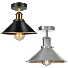 Plafoniera industriale vintage