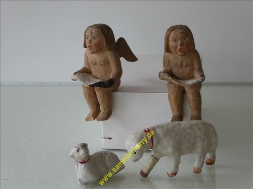 Angeli pecore legno - e,