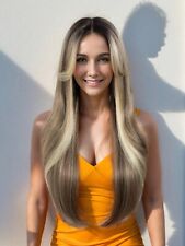 Parrucca Bionda Ombre ,Parrucca Bionda Pizzo Frontale ,Parrucca Bionda Lunga 