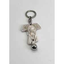 5 PZ Portachiavi resina croce