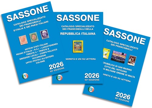 Catalogo francobolli sassone - catalogo,