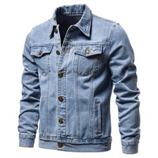 Giubbotto uomo jeans giacca - giubbotto, di