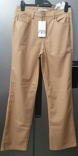 Zara pantaloni beige - , ecopelle