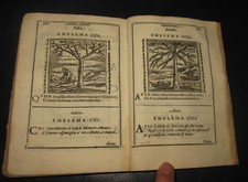 1626 Alciati Andrea Emblemi di Andrea Alciato  212 xilografie Provenienza Tozzi