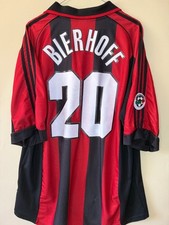 Bierhoff Match Worn issued Shirt  Serie A Milan vintage
