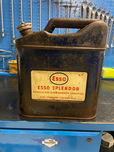 Tanica benzina petrolio esso - tanica,