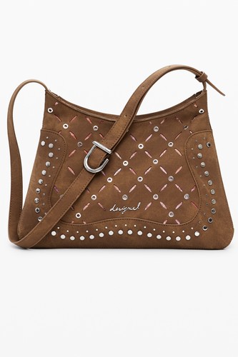 Desigual borsa donna marrone - desigual,