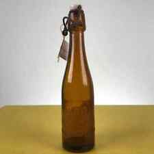 bottiglia vintage in vetro ambrato, birra ronzani casalecchio di reno