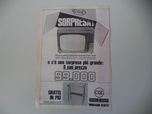 Advertising pubblicità 1966 - advertising,