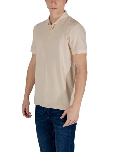 Polo uomo mandorla emporio - polo,