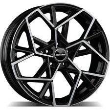 Cerchi in lega GMP CARTESIO 16" 6.5J 4x98 ET 30 58.1 BLACK DIAMOND