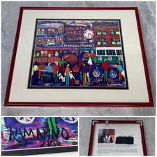 Original Pastel Painting Pike