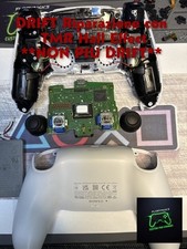 Riparazione Dualsense PS5  DRIFT con TMR Hall Effect K-Silver/ FU(Favor Union)