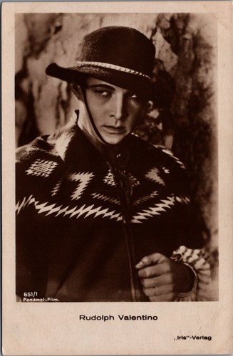 Cartolina rudolph valentino - rudolph,