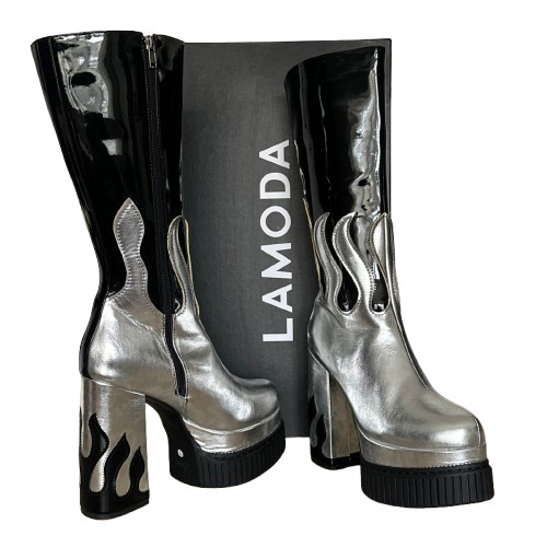 Stivali lamoda platform - stivali, donna