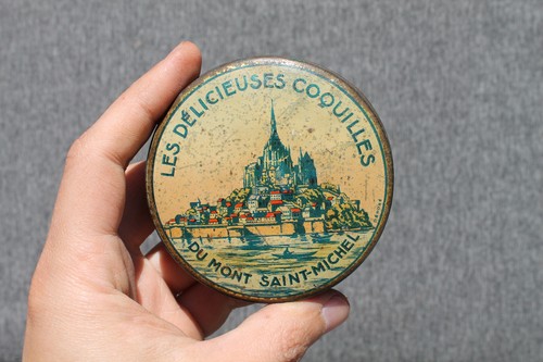 Ancienne boite tôle - boite,