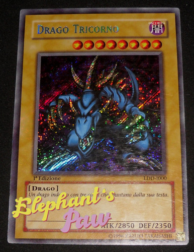 Yugioh drago tricorno rara - -,