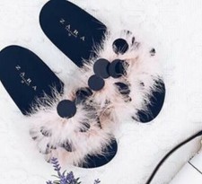 SANDALI BASSI ZARA ROSA