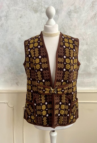 Gilet grande lana gallese