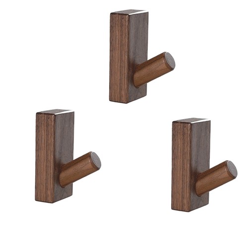 Semplici ganci legno - semplici, in