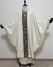 Casula bianca con striscia