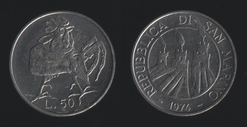 San marino lire - 50,