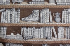 Grande tessuto vintage in