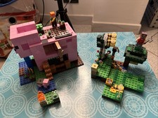 Lego Minecraft Maiale E Api
