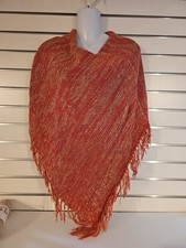 Hand Made Alpaca Yarn Poncho