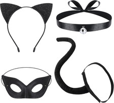 Costume Gatto Donna Cerchietti