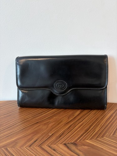 Vintage gucci leather bag - gucci,