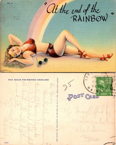 Cartolina pinup vintage alla - pinup,