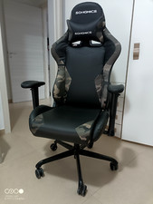 Sedia Gaming Camouflage pelle/tessuto