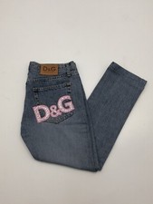 DOLCE & GABBANA REGULAR BLU SKINNY JEANS DA DONNA - TAGLIA 42 It ( W32 ) 