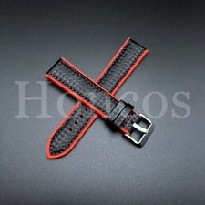 Cinturino in gomma rosso 20 mm