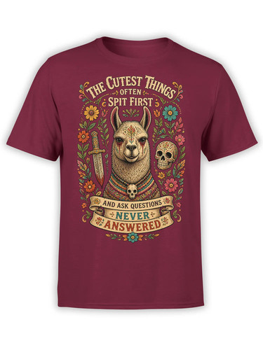 Shirt spitfire lama - t-shirt,