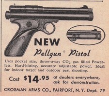 Pubblicità rivista pistola