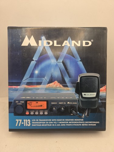 Vintage new midland 77 113 - midland, 77-113