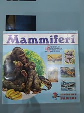 ALBUM PANINI MAMMIFERI Quasi Completo -17 Figurine ANNO 1976 Ottime Condizioni 